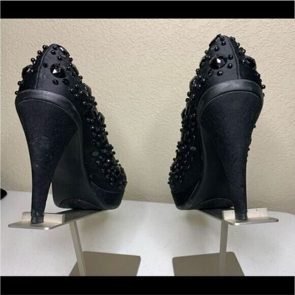 Kenneth Cole Jeweled Heels  - Picture 4 of 6